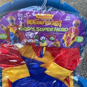 Veggietales incredible Super Hero Costume